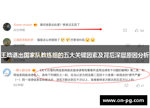 王皓退出国家队教练组的五大关键因素及背后深层原因分析