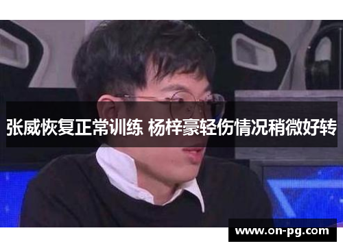 张威恢复正常训练 杨梓豪轻伤情况稍微好转
