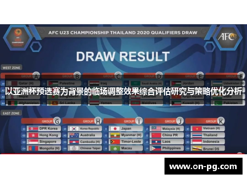 以亚洲杯预选赛为背景的临场调整效果综合评估研究与策略优化分析
